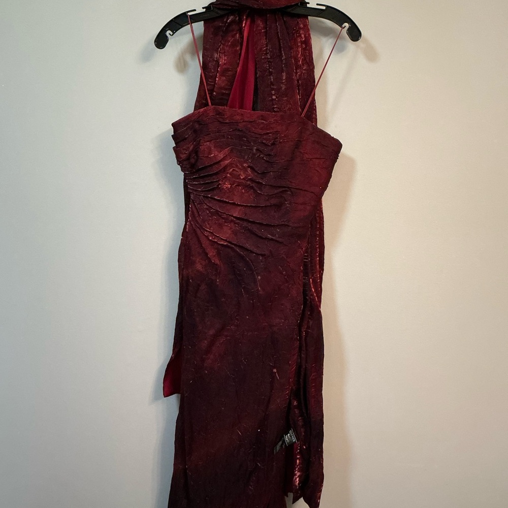 Carmen Marc Valvo Gown with Wrap